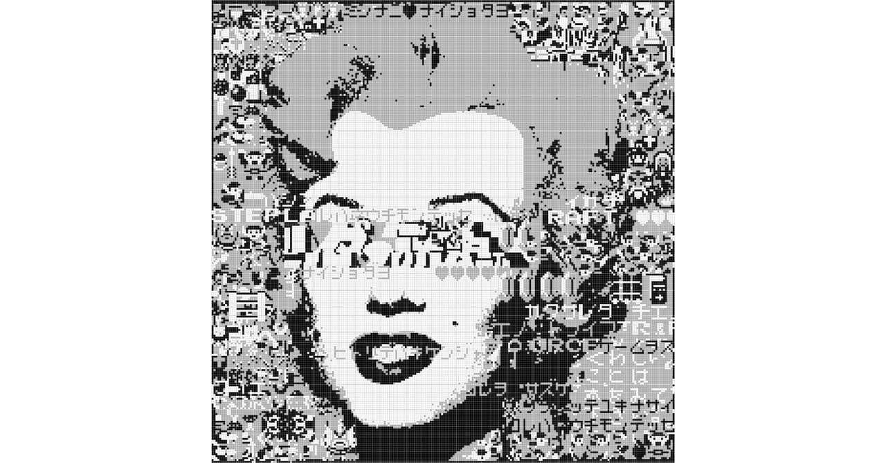 森洋史の個展「ハイパーファブリック」開催、マリリン・モンローなどを